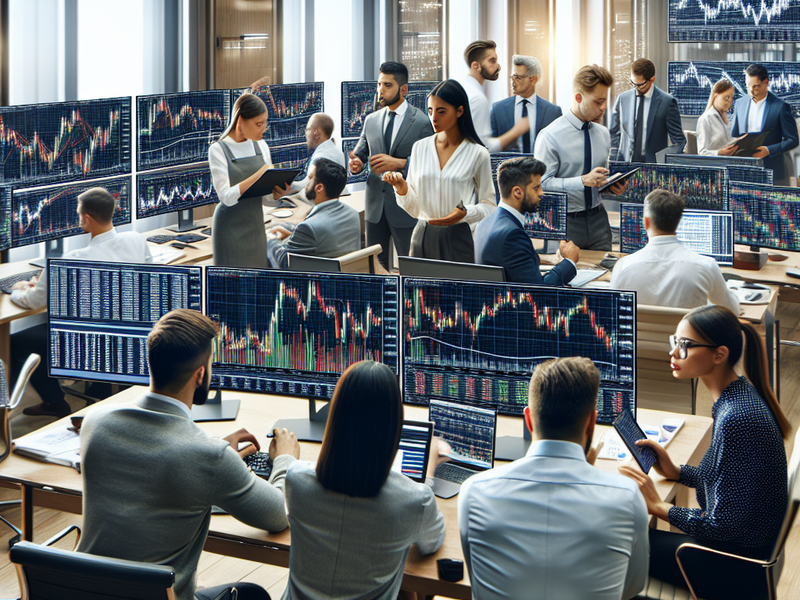 Traders Analyzing Financial Markets